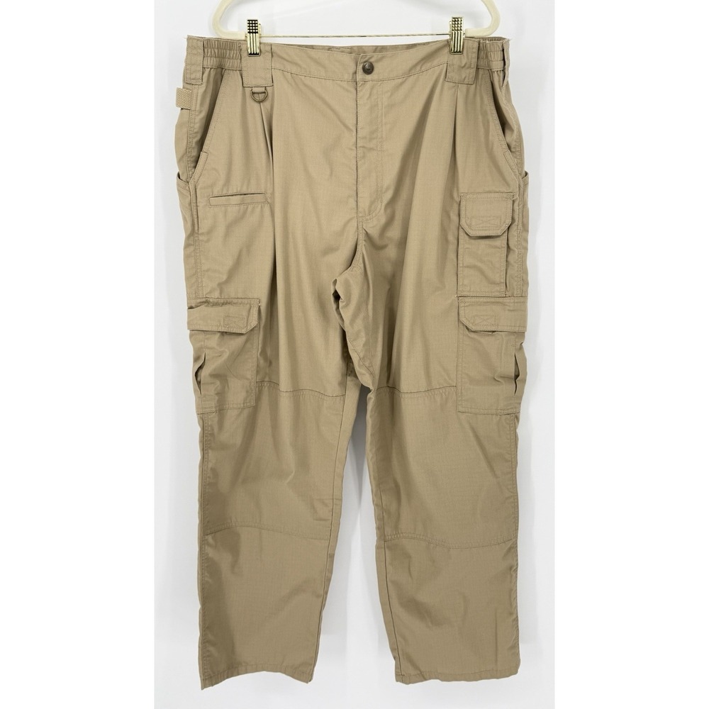 5.11 Tactical 74273 Series Beige Pants Men's 40/30 Work Tactical Cargo Pockets